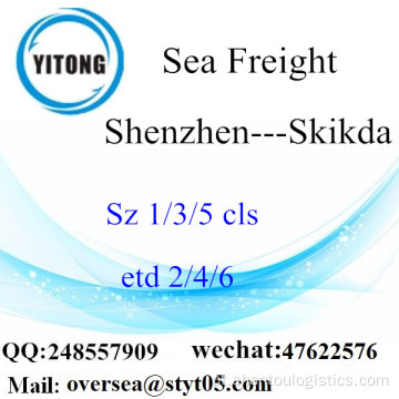 Shenzhen Port LCL Consolidação Para Skikda